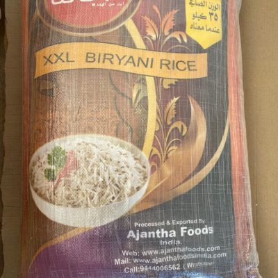 XXL Biryani Rice 35kg Arabic Actual Bag
